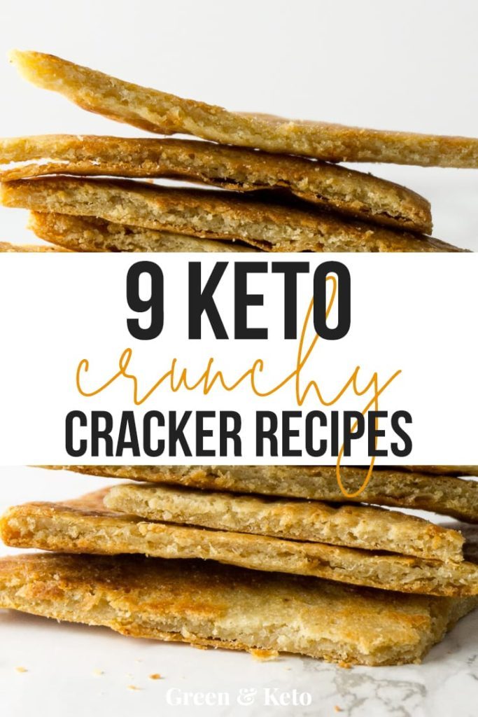 9 crunchy keto crackers recipes