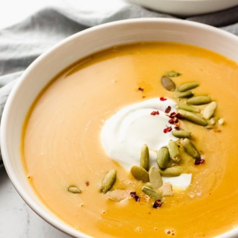 Creamy Keto Pumpkin Soup