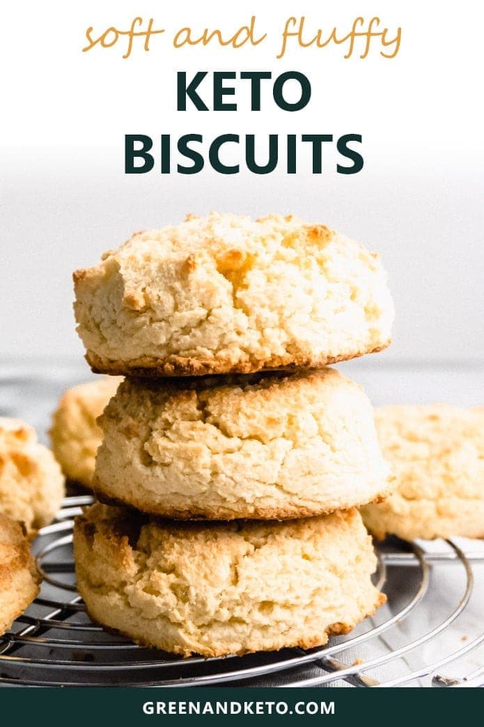 soft and fluffy keto biscuits