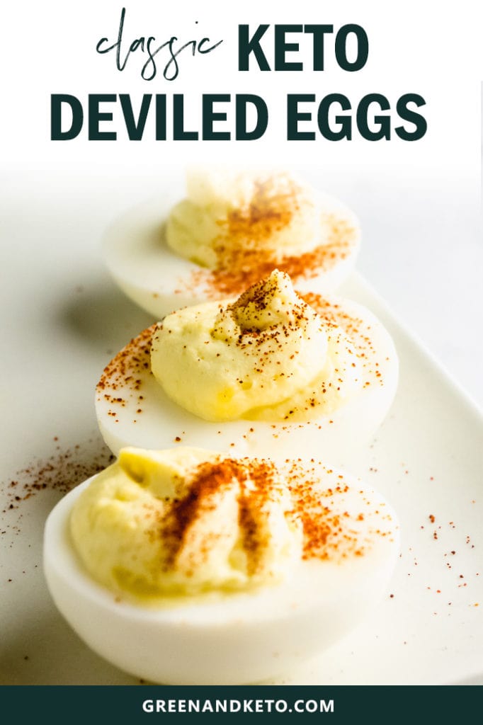 Classic Keto Deviled Eggs