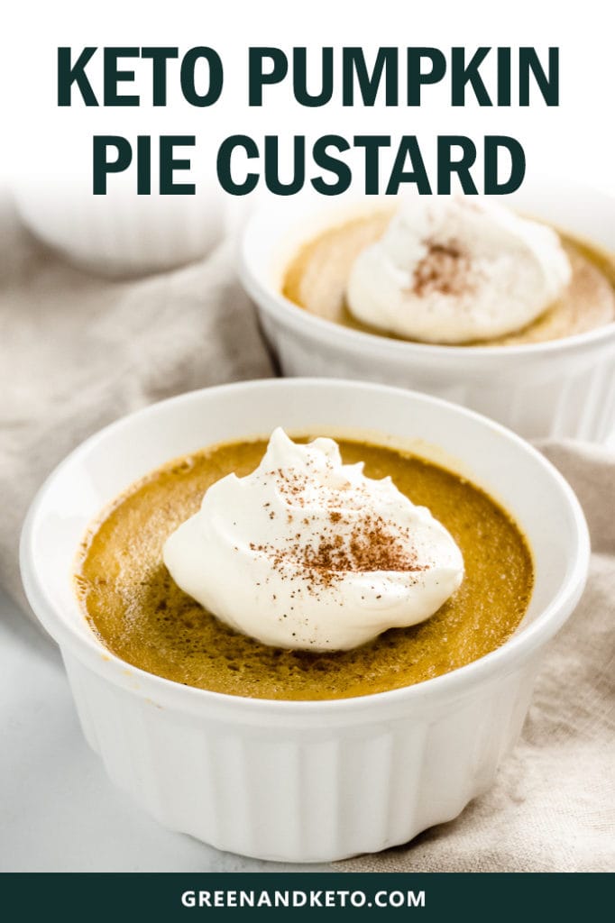 Keto Pumpkin Custard Recipe – Crustless Pumpkin Pie