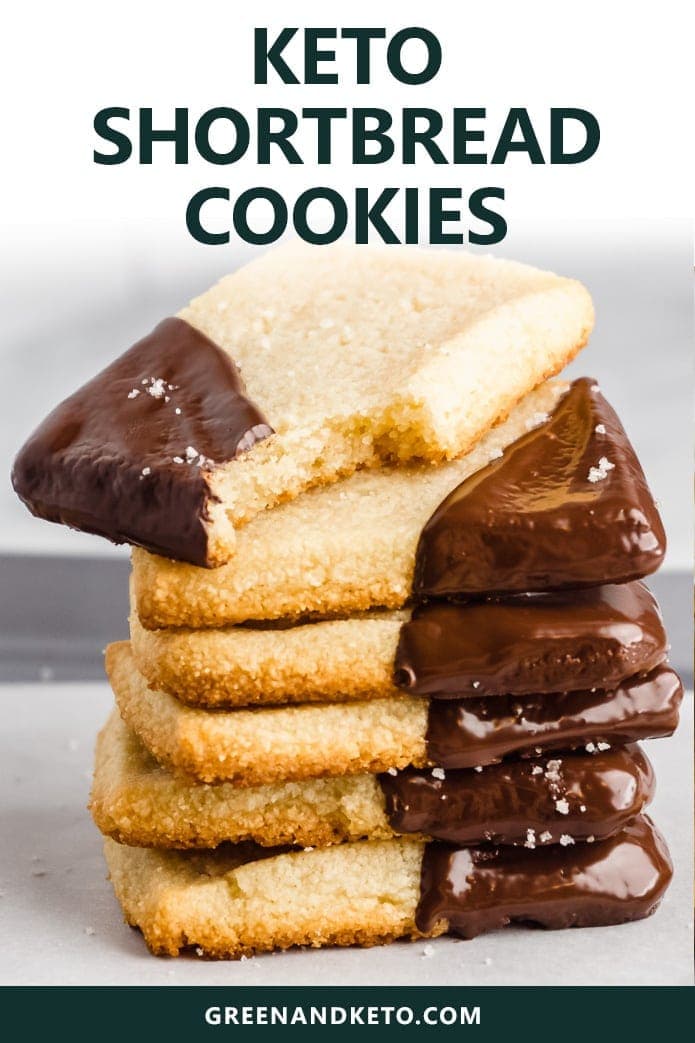 keto shortbread cookies are gluten free and low carb
