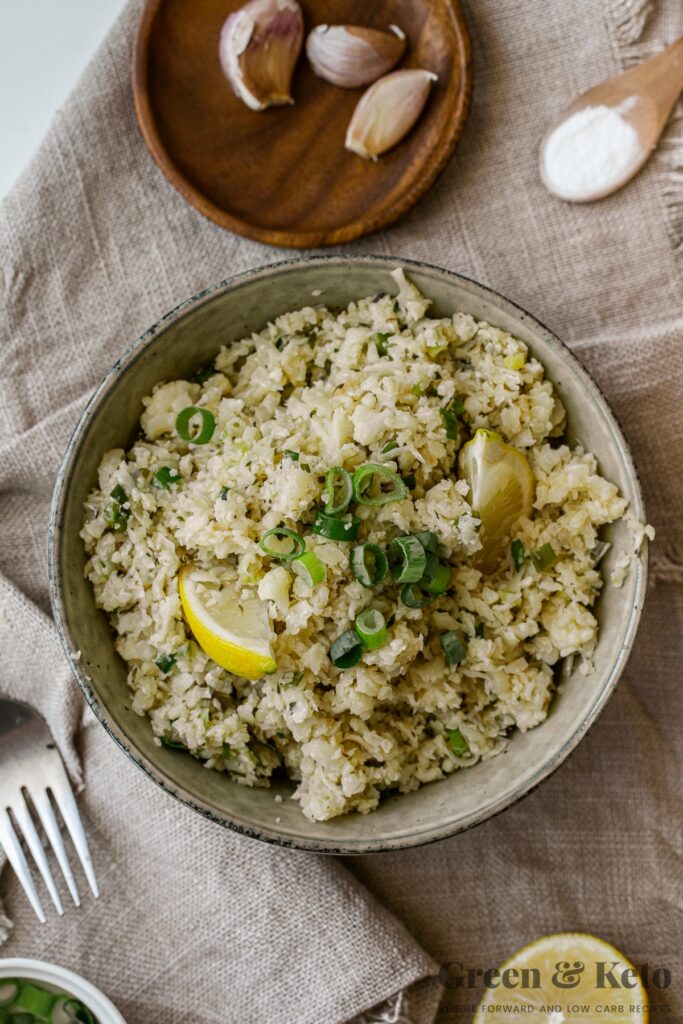 Easy Cauliflower Rice Recipe: How to Make Cauliflower Rice With Garlic ...