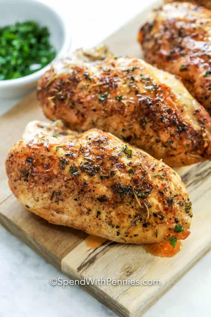 Roasted Split Chicken Breast Recipe