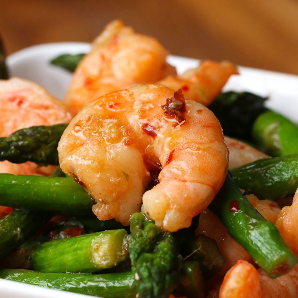 Recipes with Asparagus and Shrimp