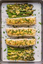 baked halibut and asparagus recipe