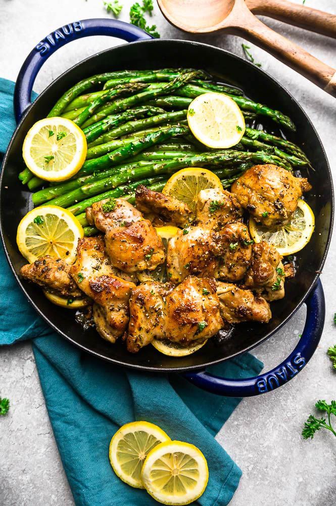 instant chicken recipe with lemon and garlic