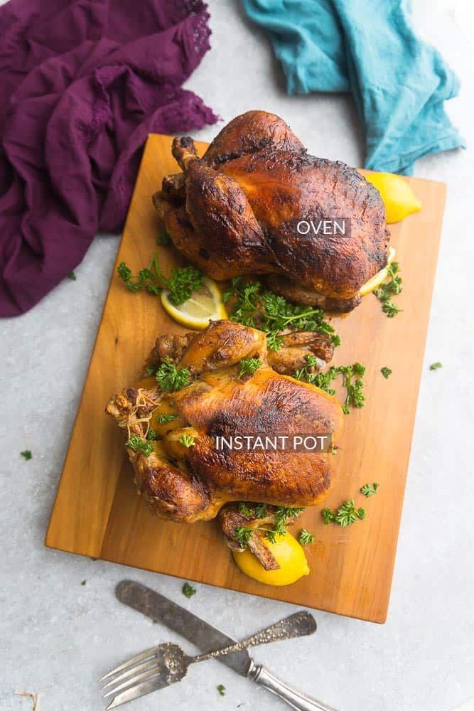 instant pot roast chicken recipe