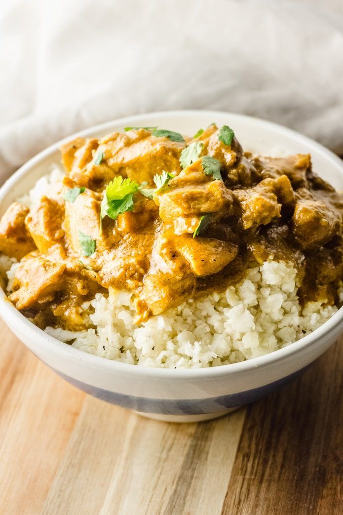 Keto Coconut Curry Chicken - Simple Chicken Breast Recipes for Dinner