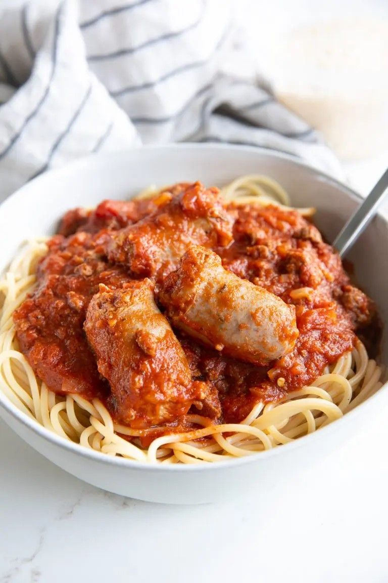 Grandma’s Spaghetti Sauce with Meat Recipe