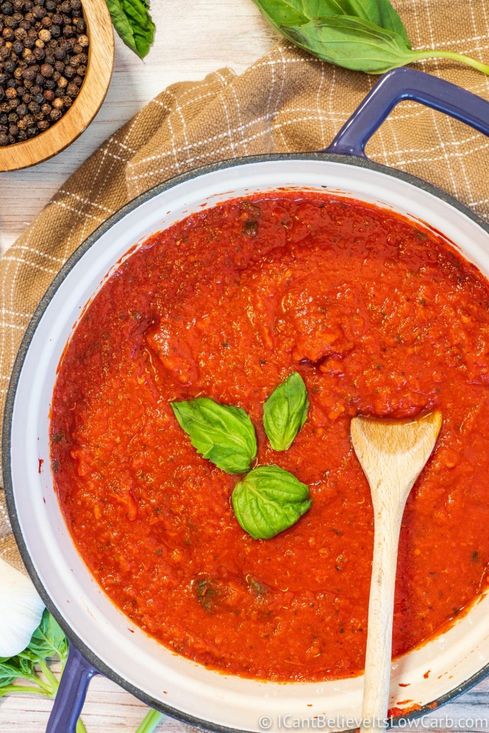 Keto Tomato Spaghetti Sauce Recipe
