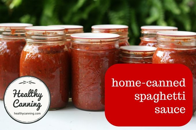 canned spaghetti sauce recipe