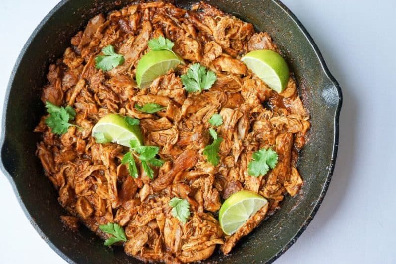 recipe for mexican shredded chicken