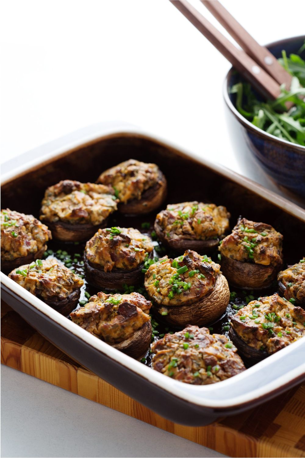 recipe for stuffed mushrooms in the oven