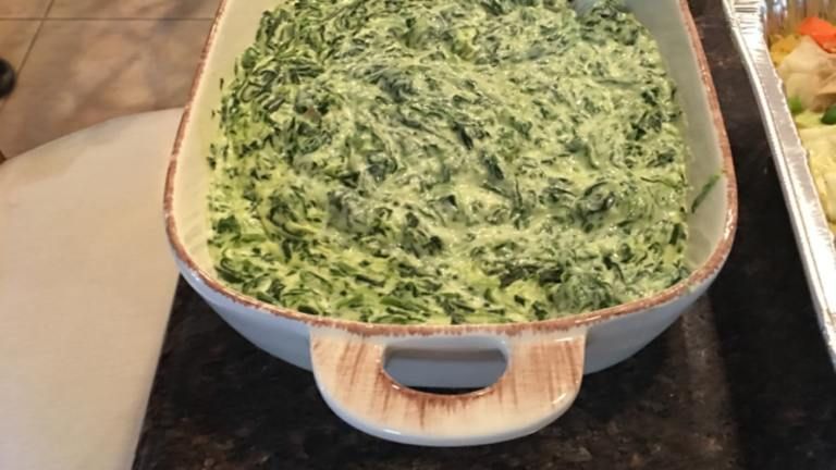 Recipe for Boston Market Creamed Spinach Copycat