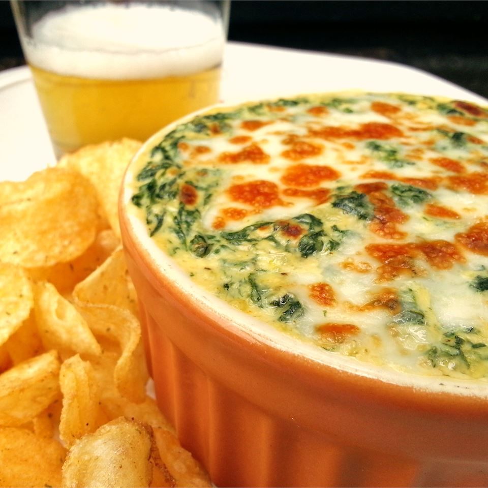 Recipe for Cheesy and Creamy Spinach Dip