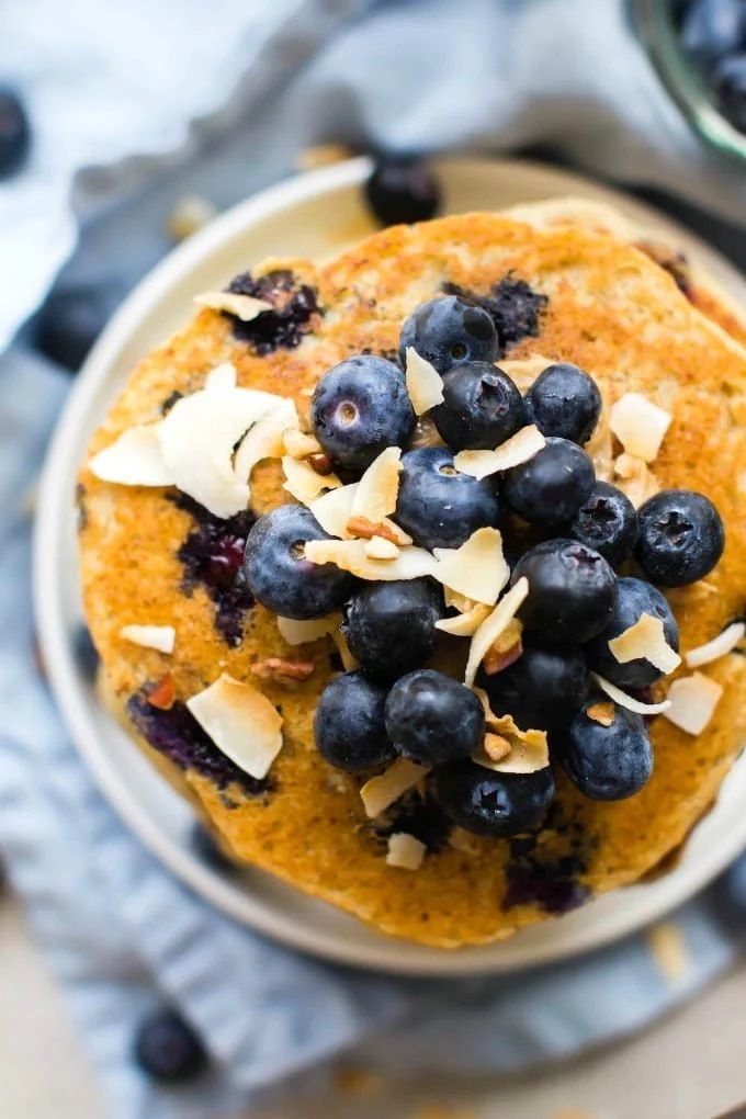 recipe for keto blueberry pancakes