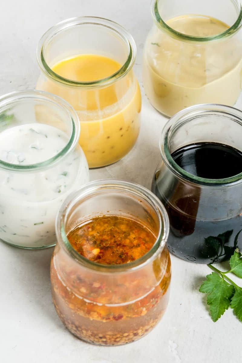 Recipe for Spinach Salad Dressing with 8 Flavors