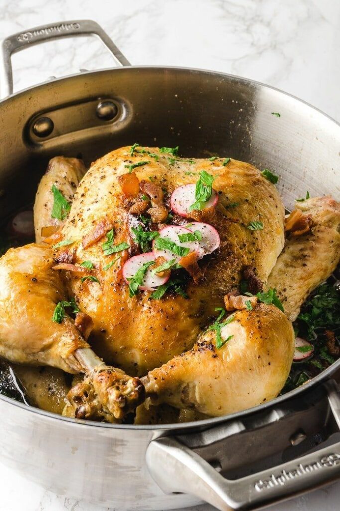 recipe for dutch oven roasted chicken