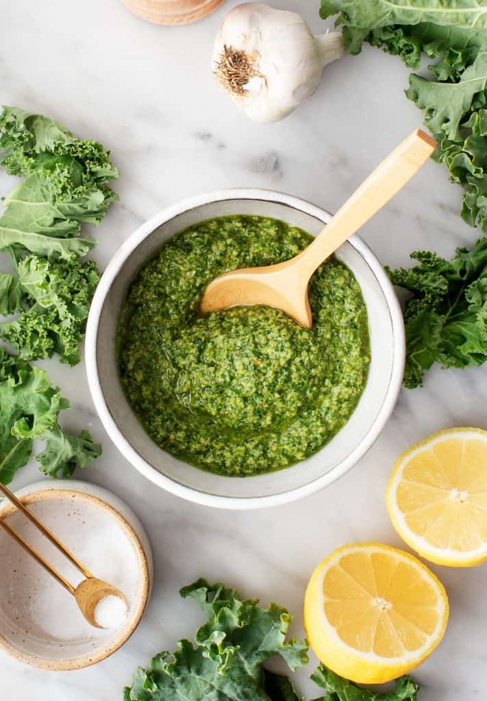 recipe for kale pesto
