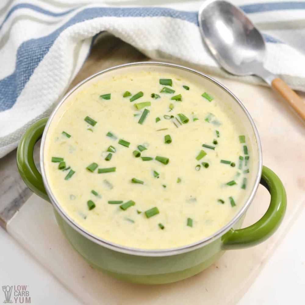 recipe for keto cream of asparagus soup