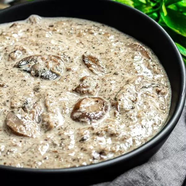 recipe for keto cream of mushroom soup