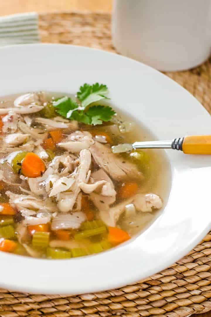 recipe for keto crockpot chicken soup