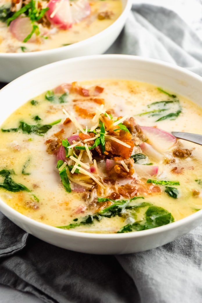 recipe for keto zuppa toscana