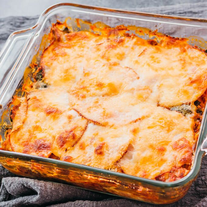 recipe for turkey spinach lasagna